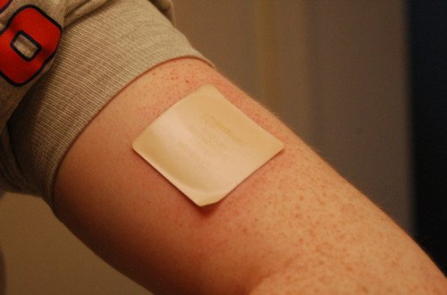 A nicotine patch, an alternative to cigarette How long does Adderall last picture